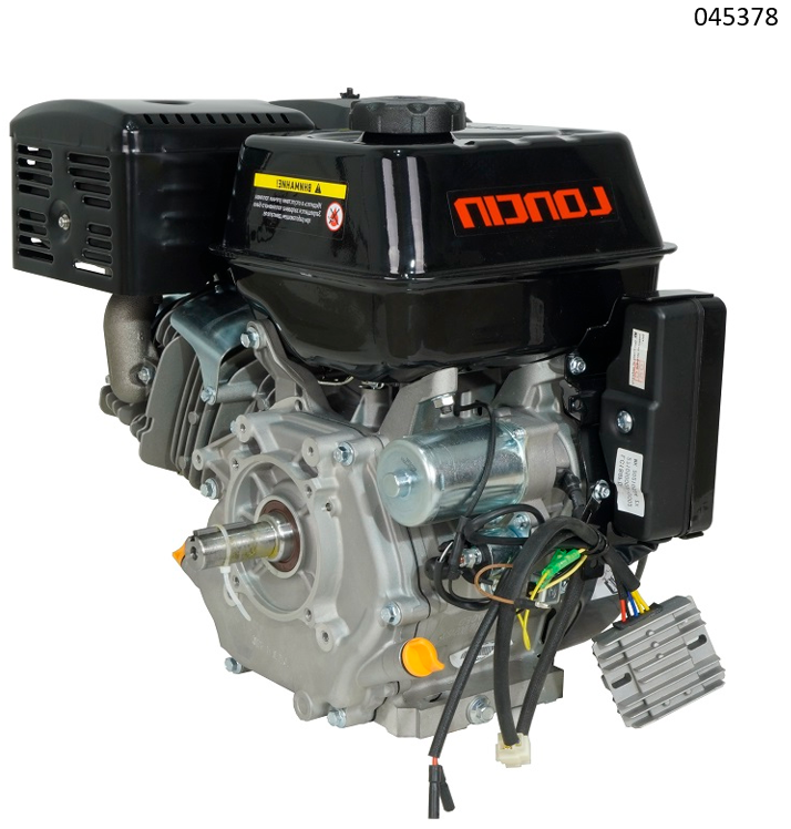 картинка Двигатель бензиновый Loncin G390FD (A type Ø25mm, 5А)/Engine Loncin G390FD (A type Ø25mm, 5А)