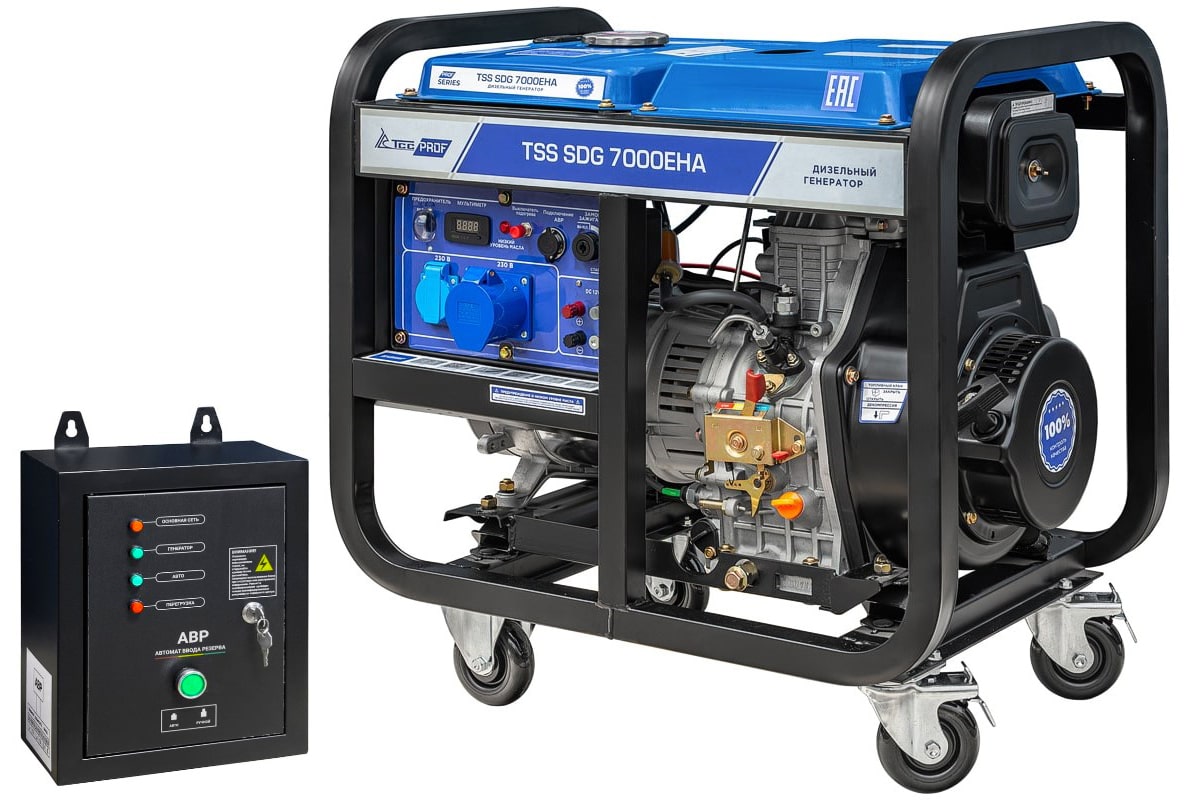 картинка Дизель генератор TSS SDG 7000EHA с АВР